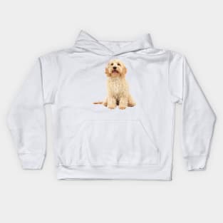 Cockapoo dog Kids Hoodie